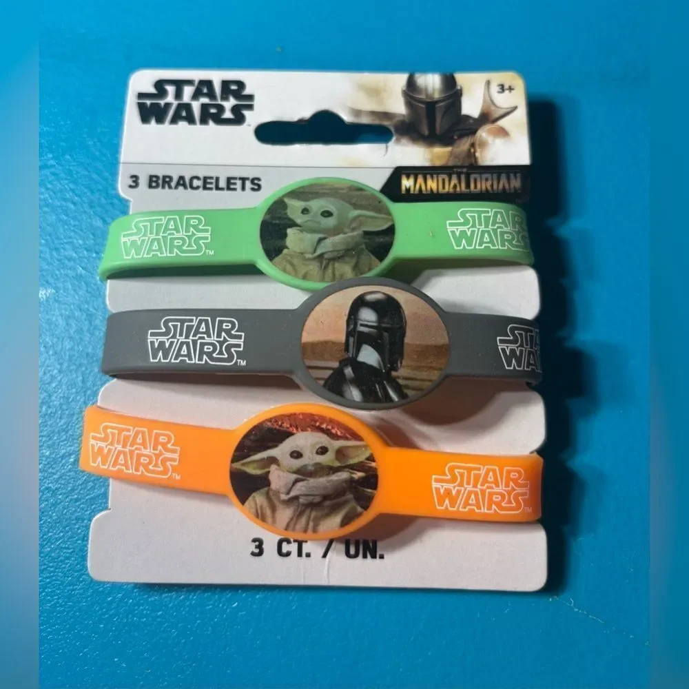 3 NEW! Star Wars Mandalorian Bracelets